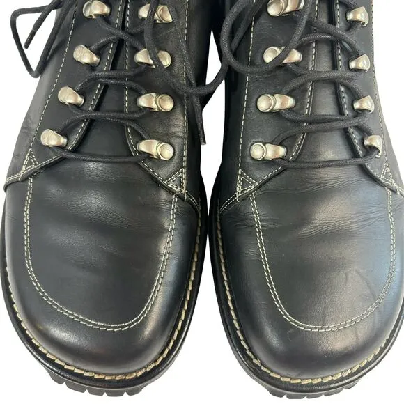 Donald J. Pliner Men's Black Uzziah Oxford Shoes Italian Leather Size 11…