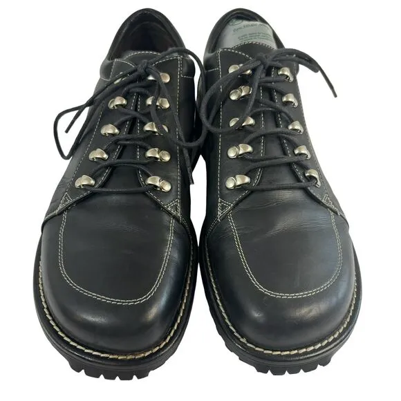 Donald J. Pliner Men's Black Uzziah Oxford Shoes Italian Leather Size 11…