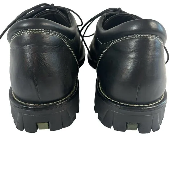 Donald J. Pliner Men's Black Uzziah Oxford Shoes Italian Leather Size 11…