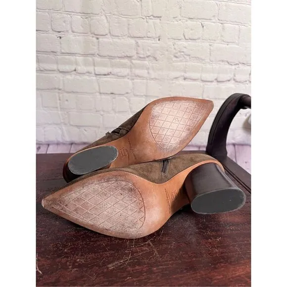 Donald Pliner suede Kerie ankle booties SZ 11