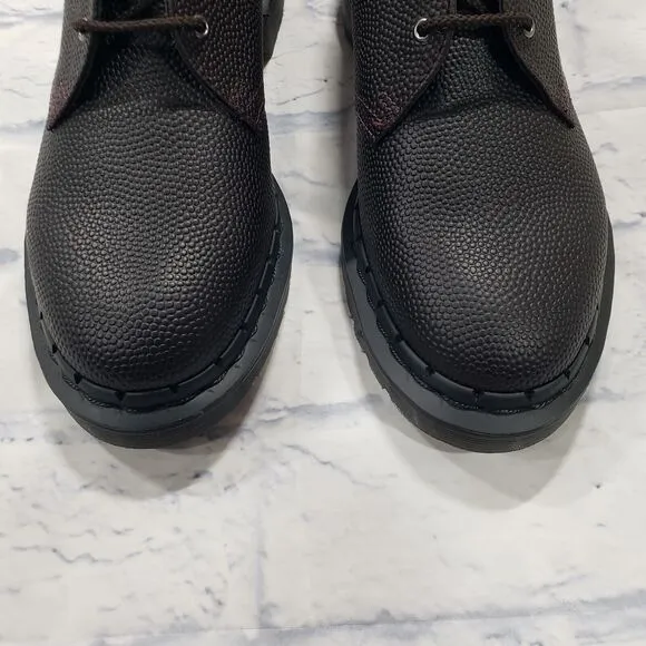 Dr. Martens 1461 Men’s Size 7 Oxfords Pebble Leather Shoes Black 30960