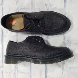 Dr. Martens 1461 Men’s Size 7 Oxfords Pebble Leather Shoes Black 30960