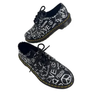 Dr. Martens 1461 Script Smooth Leather Oxford Shoes Size EU 37 US W 6 RARE!