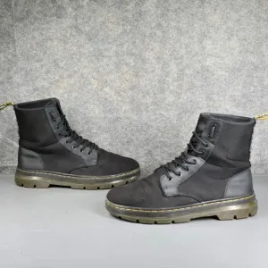 Dr. Martens Combs Poly Casual Combat Boots Ankle Lace Up Black AW004 Mens US 11