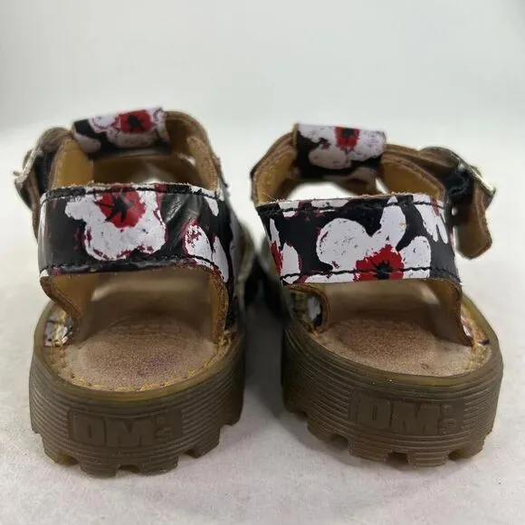 Dr. Martens Little Kids Floral Sandal US 8 Toddler's Buckle Summer Shoes