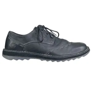 Dr. Martens Unisex Black Leather Lace Up Wingtip Oxfords Size M 10 W 11