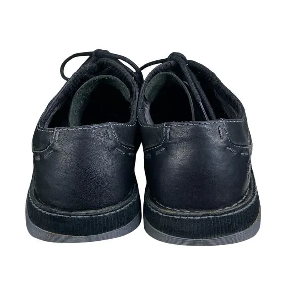 Dr. Martens Unisex Black Leather Lace Up Wingtip Oxfords Size M 10 W 11