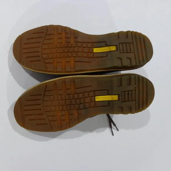 Dr Martens Wayne Oxford Casual Shoes Lace‎ Up Leather Brown Men's Size 10