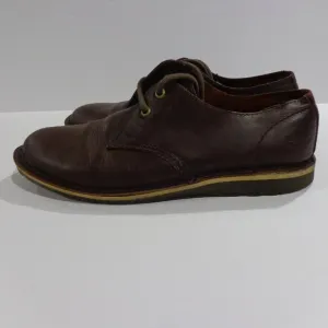 Dr Martens Wayne Oxford Casual Shoes Lace‎ Up Leather Brown Men's Size 10