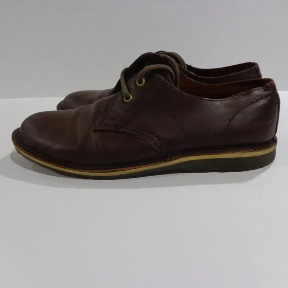 Dr Martens Wayne Oxford Casual Shoes Lace‎ Up Leather Brown Men's Size 10