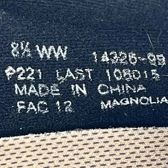 Drew Black Magnolia Mary Jane Leather and Stretch Ortho Rocker Bottom Flat 8.5WW
