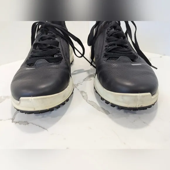 ECCO biom 2.0 Men's Leather black athletic walking running Sneaker shoes size 11