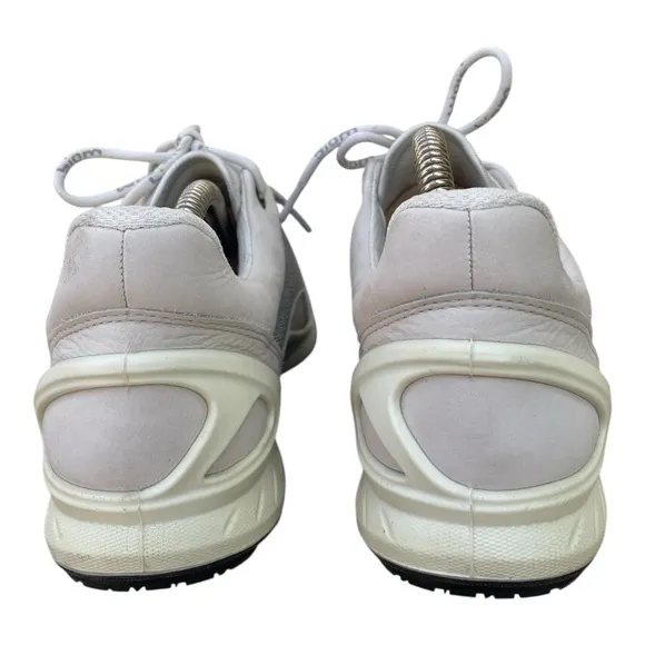 ECCO BIOM Fjuel Women's Sneakers – White/Gray – Size 9 (EU 40, UK 7)