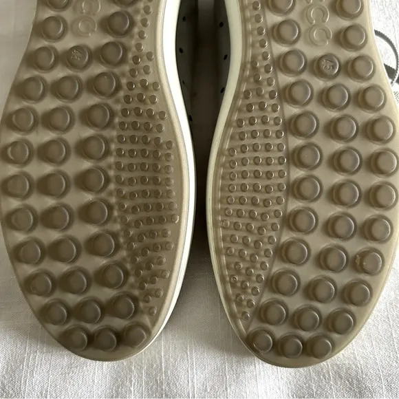 Ecco Mens Soft 7 Cloud Sneakers Shoes Nubuck Leather Sz 11-11.5/45EU Golf Office
