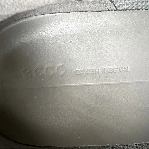 Ecco Mens Soft 7 Cloud Sneakers Shoes Nubuck Leather Sz 11-11.5/45EU Golf Office