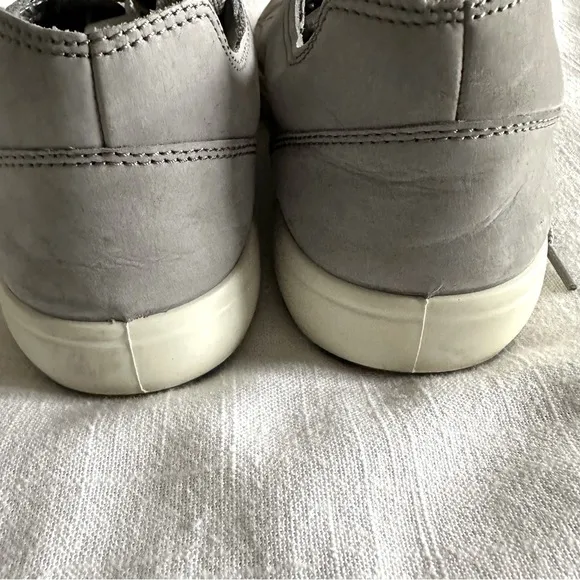 Ecco Mens Soft 7 Cloud Sneakers Shoes Nubuck Leather Sz 11-11.5/45EU Golf Office