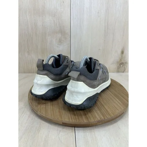 Ecco Ultra Terrain Low Brown Leather Outdoor Hiking Shoes Womens Size 10