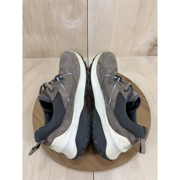 Ecco Ultra Terrain Low Brown Leather Outdoor Hiking Shoes Womens Size 10