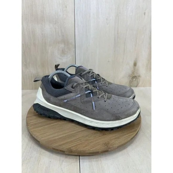 Ecco Ultra Terrain Low Brown Leather Outdoor Hiking Shoes Womens Size 10