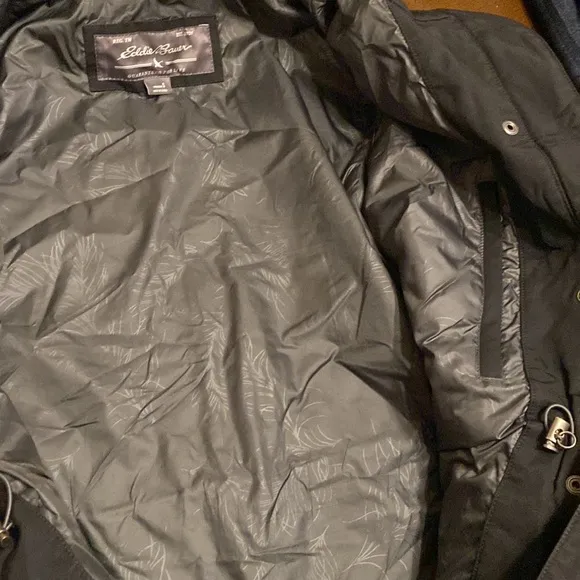 Eddie Bauer Riley jacket black weatheredge womens size small Great condition