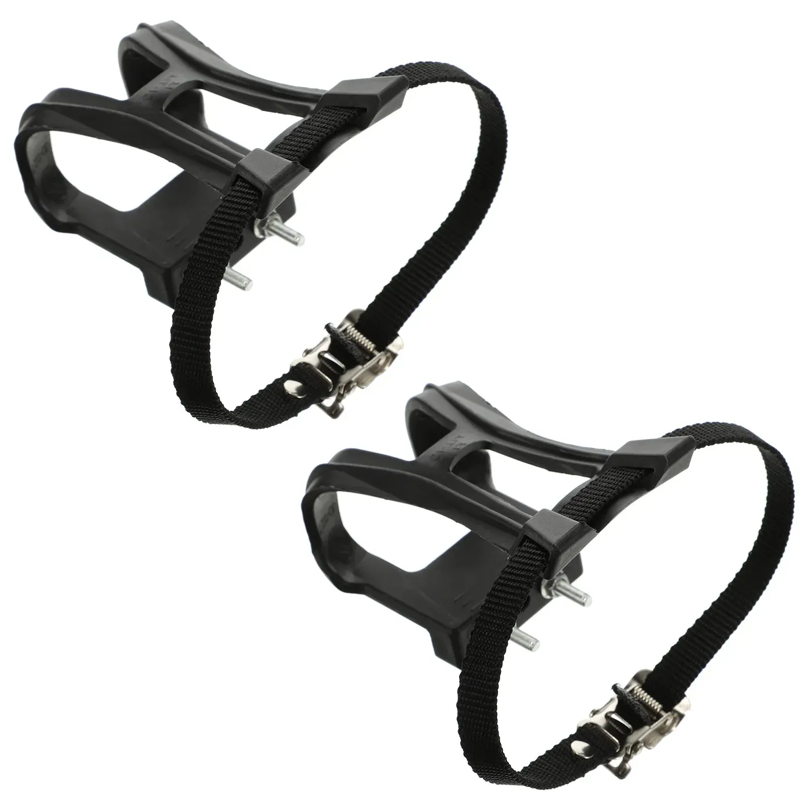 Electric Bike Braces Pedal Dog Muzzle Black Toe Clips Anti-slip Pedals Belt Strap Riding Accessories Fixed Gear Cycling Fitness