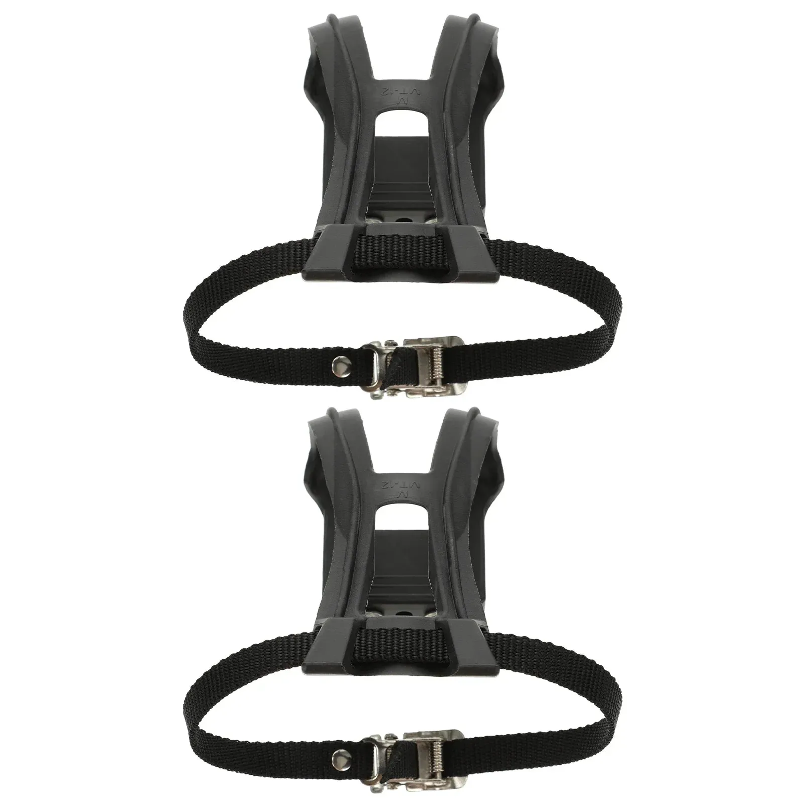 Electric Bike Braces Pedal Dog Muzzle Black Toe Clips Anti-slip Pedals Belt Strap Riding Accessories Fixed Gear Cycling Fitness
