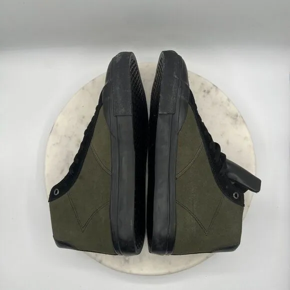 Emerica Winkowski Omen Hi Sneaker Skateboard Shoes Mens Size 9.5 Green Lace‎ Up