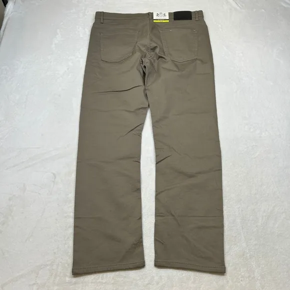 English Laundry Chino Pants Mens 32x30 Tan Stretch Straight Fit NEW