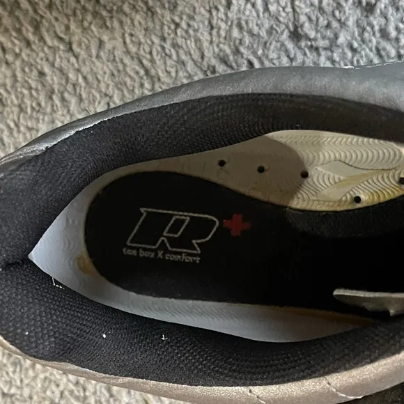 EUC-DIADORA D-SKIN TECH BIKING/CYCLING SHOES! Size 12.5. Silver, Black, Red.