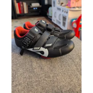 EUC Peloton cycling bike shoes with look delta cleats EU 38 US women's 7