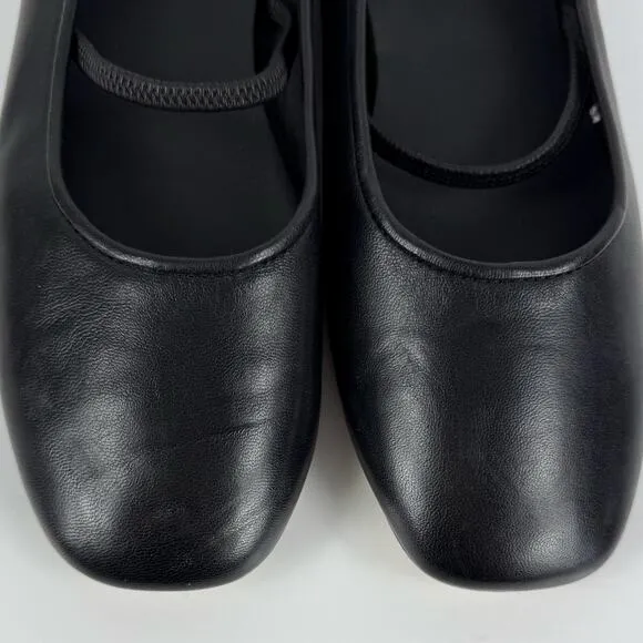 Everlane Women’s The Day Mary Jane Flat Shoes Size 6 Black
