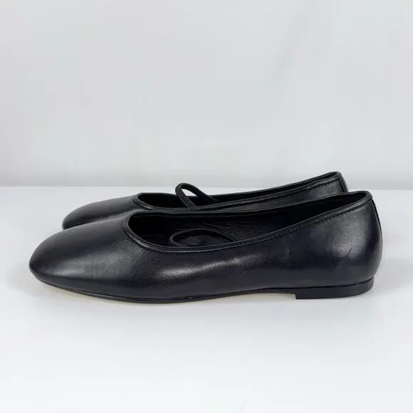 Everlane Women’s The Day Mary Jane Flat Shoes Size 6 Black