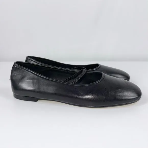 Everlane Women’s The Day Mary Jane Flat Shoes Size 6 Black