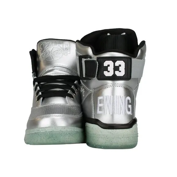 Ewing Athletics 33 Hi platinum/silver/ice - Basketball Shoes - Men's Size 12 NEW