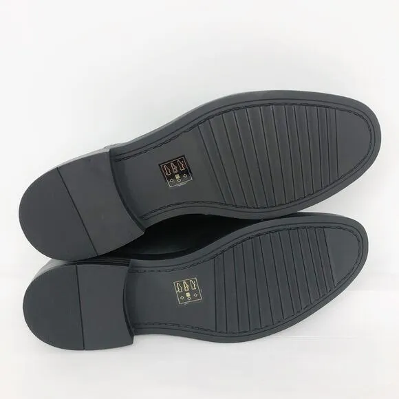 FAIRLANE &amp; SONS Mens Feawin Flex Oxford Shoes 12 Black Stitchfix Leather NWOB