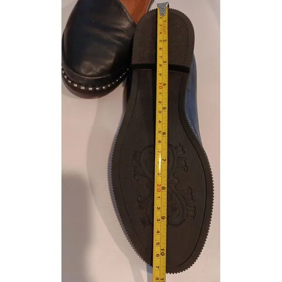 Fast Step ‎ Men Handmade Blue Dark Leather Comfy Shoes Sz40 Made in Turkey US7.5