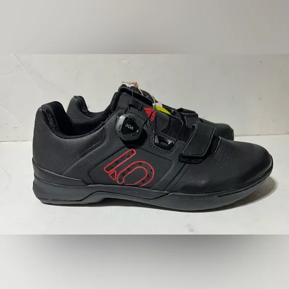 Five Ten Kestrel Pro Boa Shoes Men's Cycling Black / Red 9.5 or 10.5