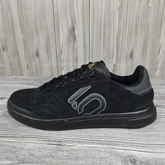 Five Ten Sleuth Dlx Black/Grey Six/Matte Gold - Men's Size 8