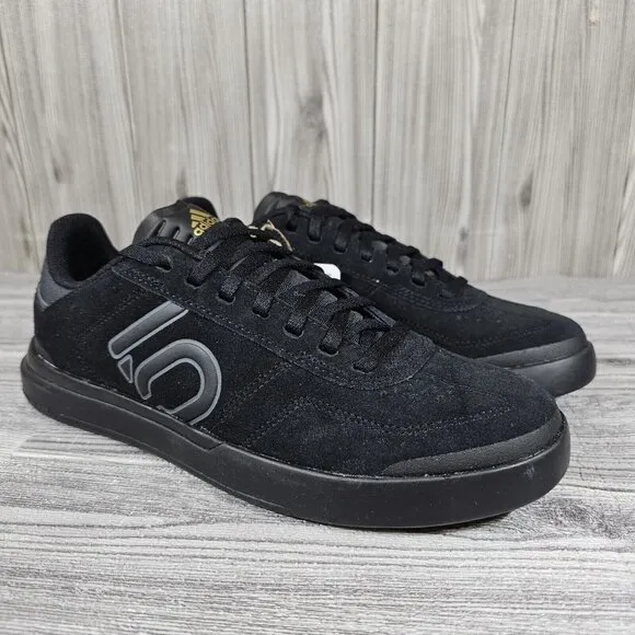 Five Ten Sleuth Dlx Black/Grey Six/Matte Gold - Men's Size 8