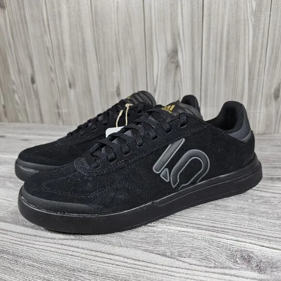 Five Ten Sleuth Dlx Black/Grey Six/Matte Gold - Men's Size 8