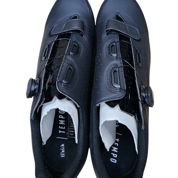 Fizik R5 Tempo Overcurve Men's Cycling Shoes Black EUR 46 US 12 1/4 UK 11 1/4