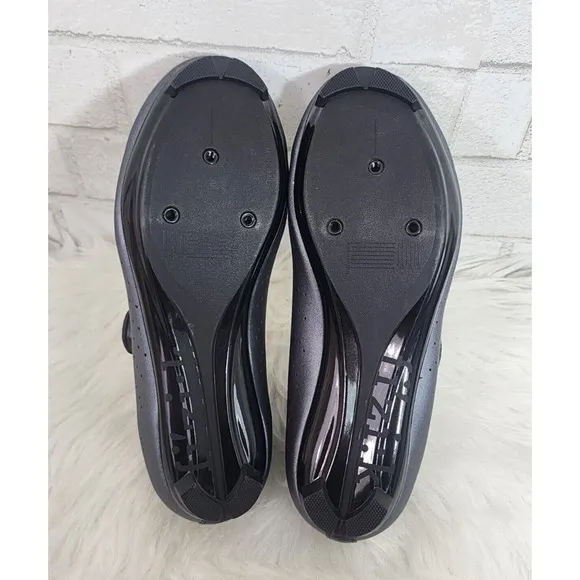 Fizik TEMPO OVERCURVE R5‎ Cycling Shoes Size 6 3/4 Metallic Gun Metal Black