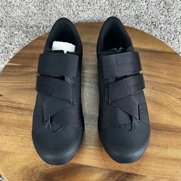 Fizik Tempo R5 Powerstrap Men’s Size 9.5 Road Cycling Shoes Black Bike