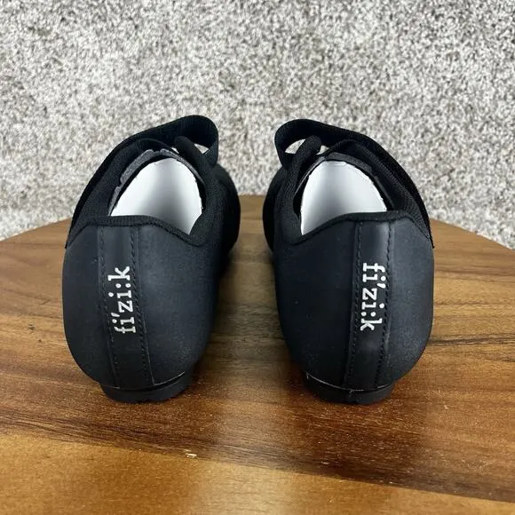 Fizik Tempo R5 Powerstrap Men’s Size 9.5 Road Cycling Shoes Black Bike