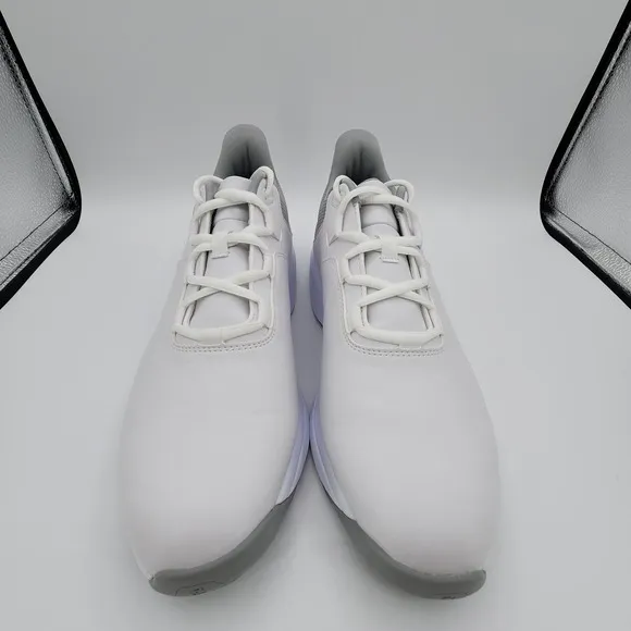 FJ FootJoy ProLite Golf Shoes 56924 Mens 9.5W Wide White Gray Sneaker NEW READ