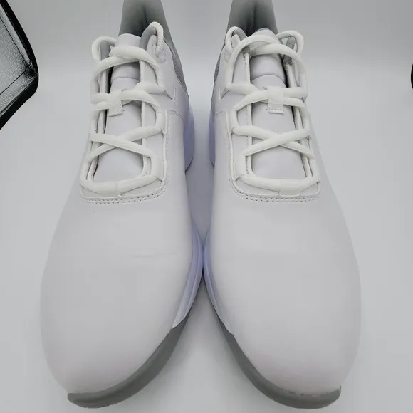 FJ FootJoy ProLite Golf Shoes 56924 Mens 9.5W Wide White Gray Sneaker NEW READ