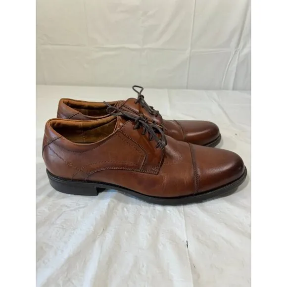 Florsheim Midtown Brown Leather Dress Shoes Size 13 B