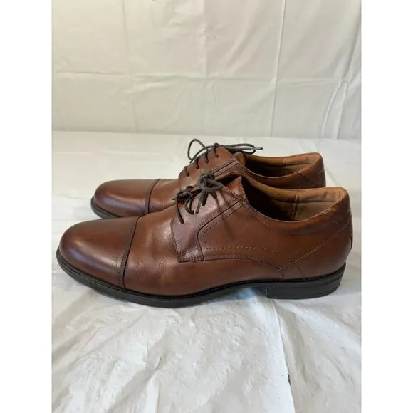 Florsheim Midtown Brown Leather Dress Shoes Size 13 B
