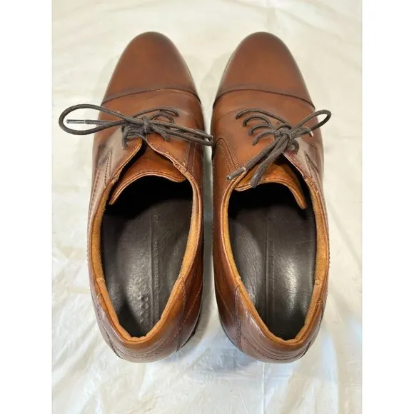 Florsheim Midtown Brown Leather Dress Shoes Size 13 B