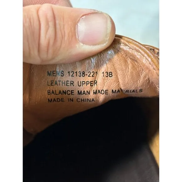 Florsheim Midtown Brown Leather Dress Shoes Size 13 B